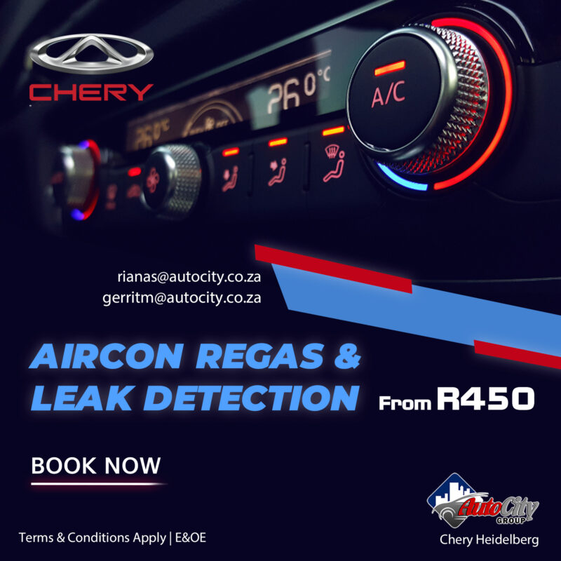 Aircon Regas & Leak Detection image from AutoCity Chery