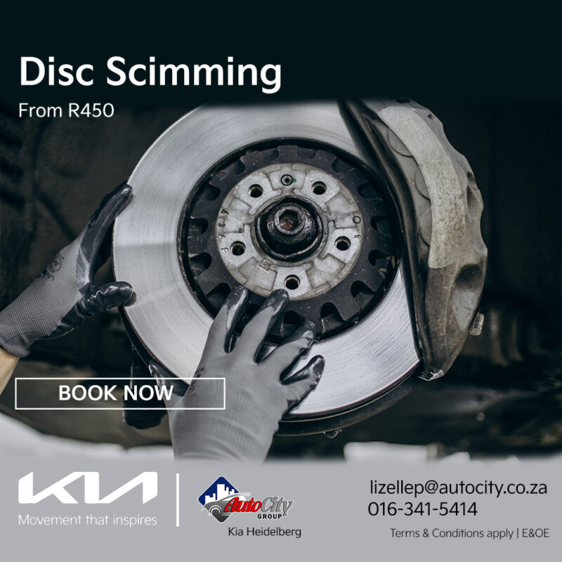 KIA Disc Scimming Service Offer image from AutoCity Kia