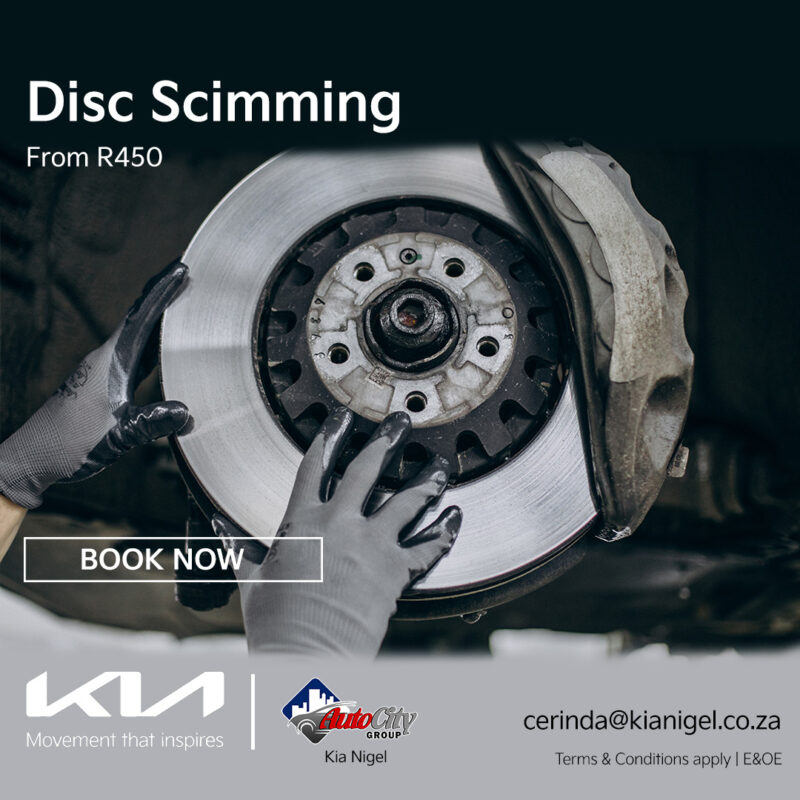 KIA Disc Scimming Service Offer image from AutoCity Kia
