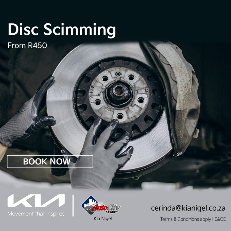 KIA Disc Scimming Service Offer image from AutoCity Group