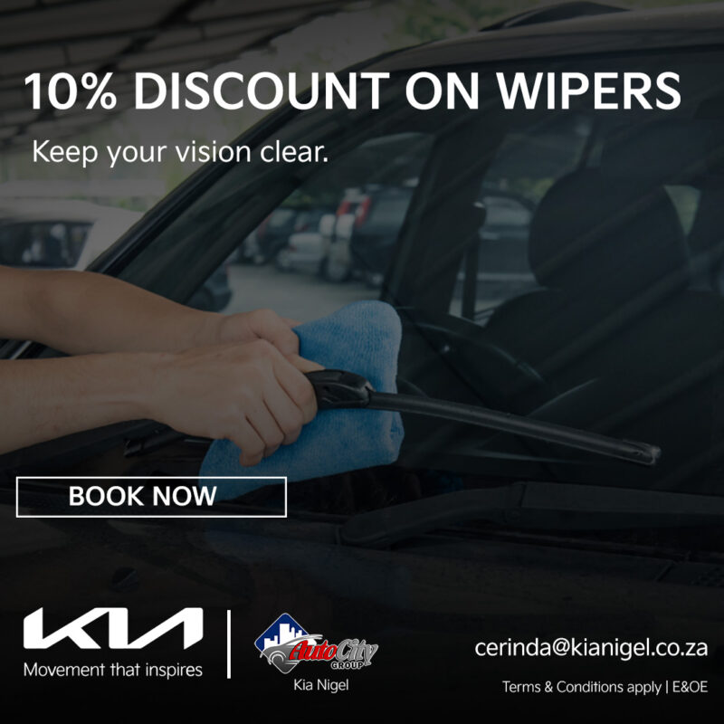 KIA Wiper Service Offer image from AutoCity Group