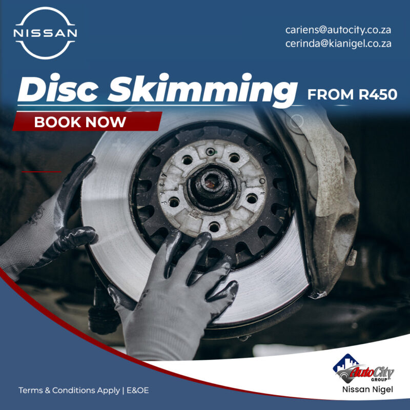 Nissan Disc Skimming Service Offer image from 