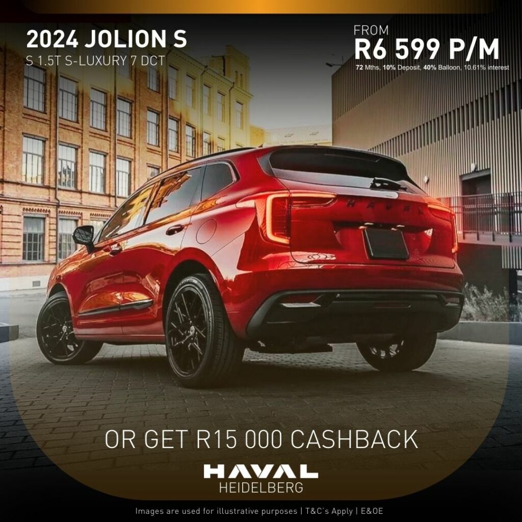 Haval Jolion S 1.5T S-Luxury 7DCT image from AutoCity Group