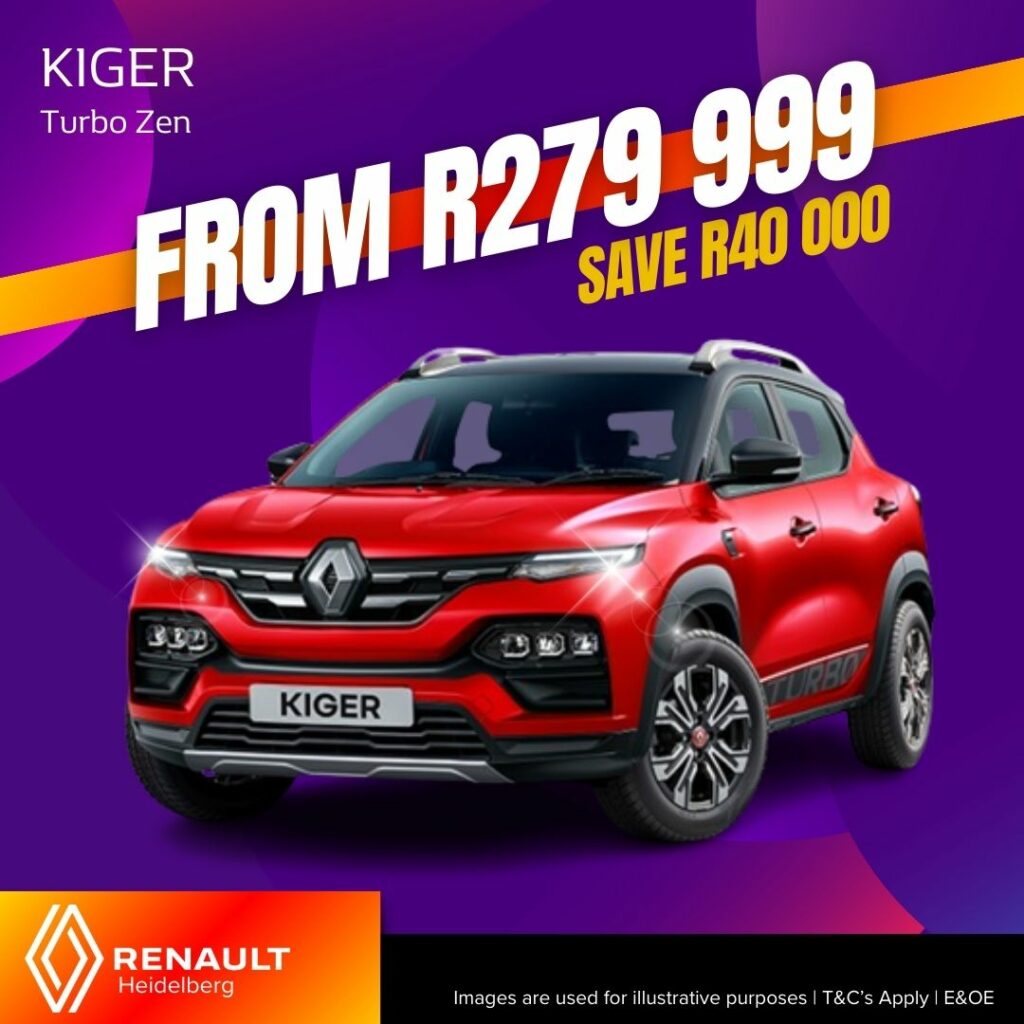 New Renault Kiger Turbo Zen image from AutoCity Group