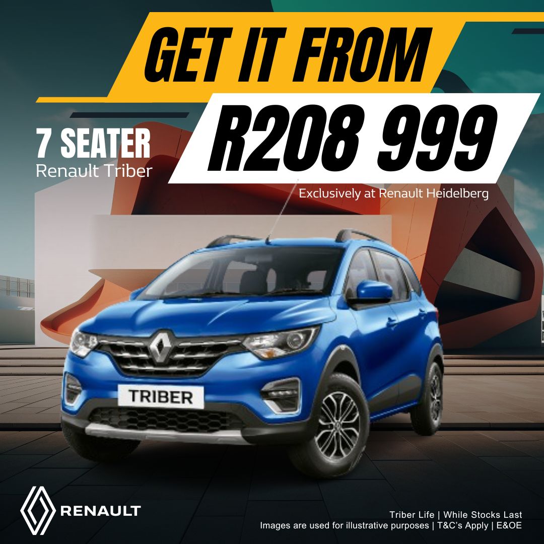 New Renault Triber image from 