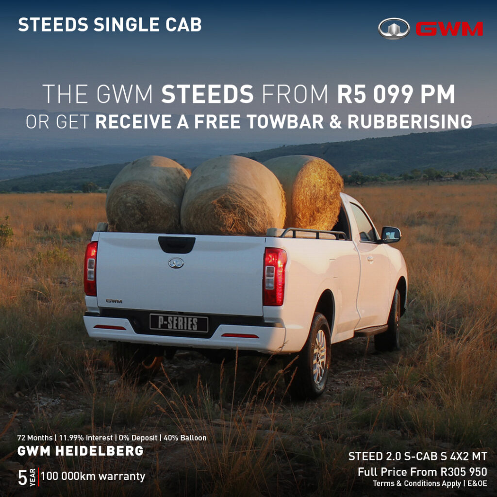 2024 GWM STEEDS SINGLE CAB image from 