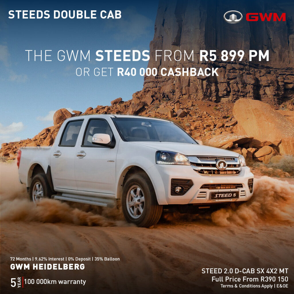 2024 GWM STEEDS DOUBLE CAB image from 