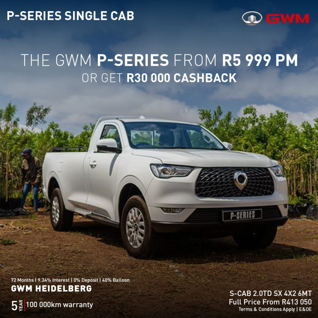 2024 GWM P-SERIES SINGLE CAB image from 