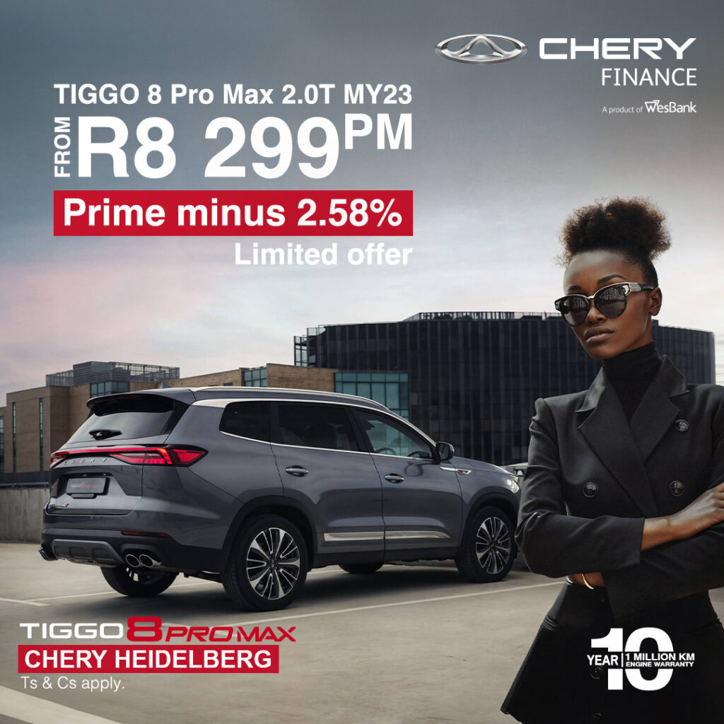 Chery Tiggo 8 Pro Max 2.0T image from AutoCity Group