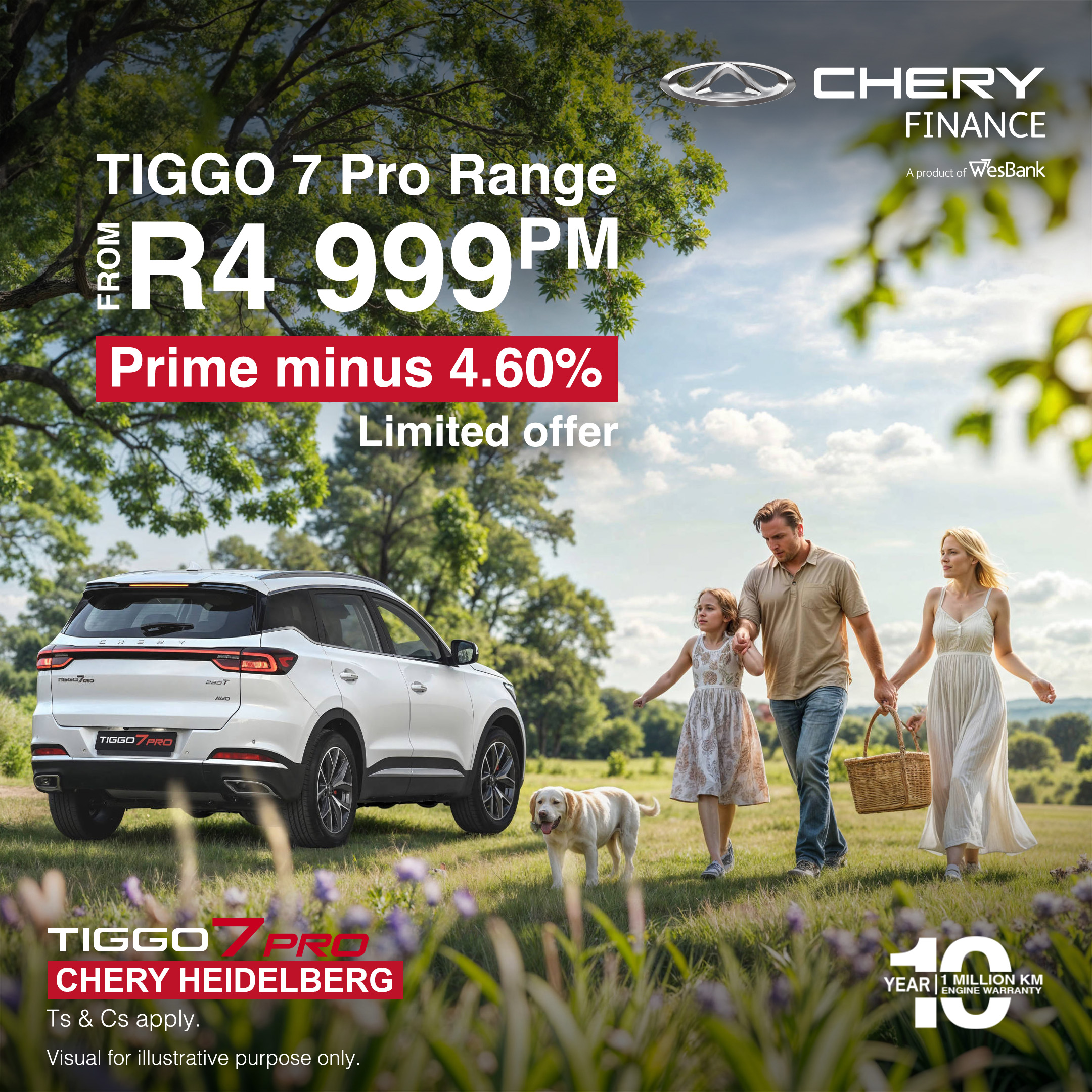 Chery Tiggo 7 Pro Range image from AutoCity Chery