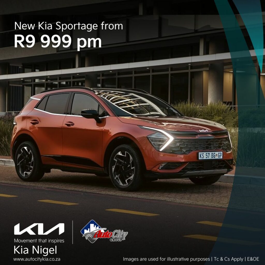 Kia Sportage – Kia Nigel image from AutoCity Group