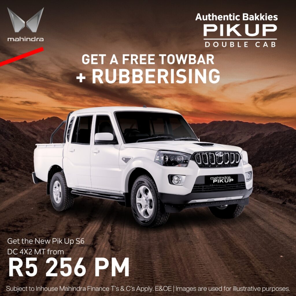 MAHINDRA PIK UP S6 DC 4X2 MT image from AutoCity Group