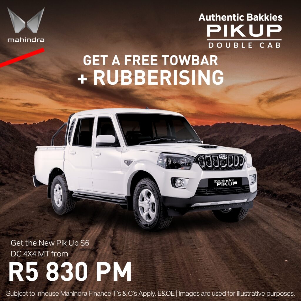 MAHINDRA PIK UP S6 DC 4X4 MT image from AutoCity Group