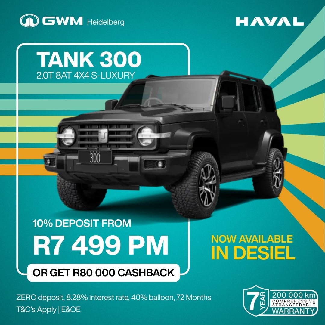 GWM Tank300 S-Luxury image from AutoCity Haval