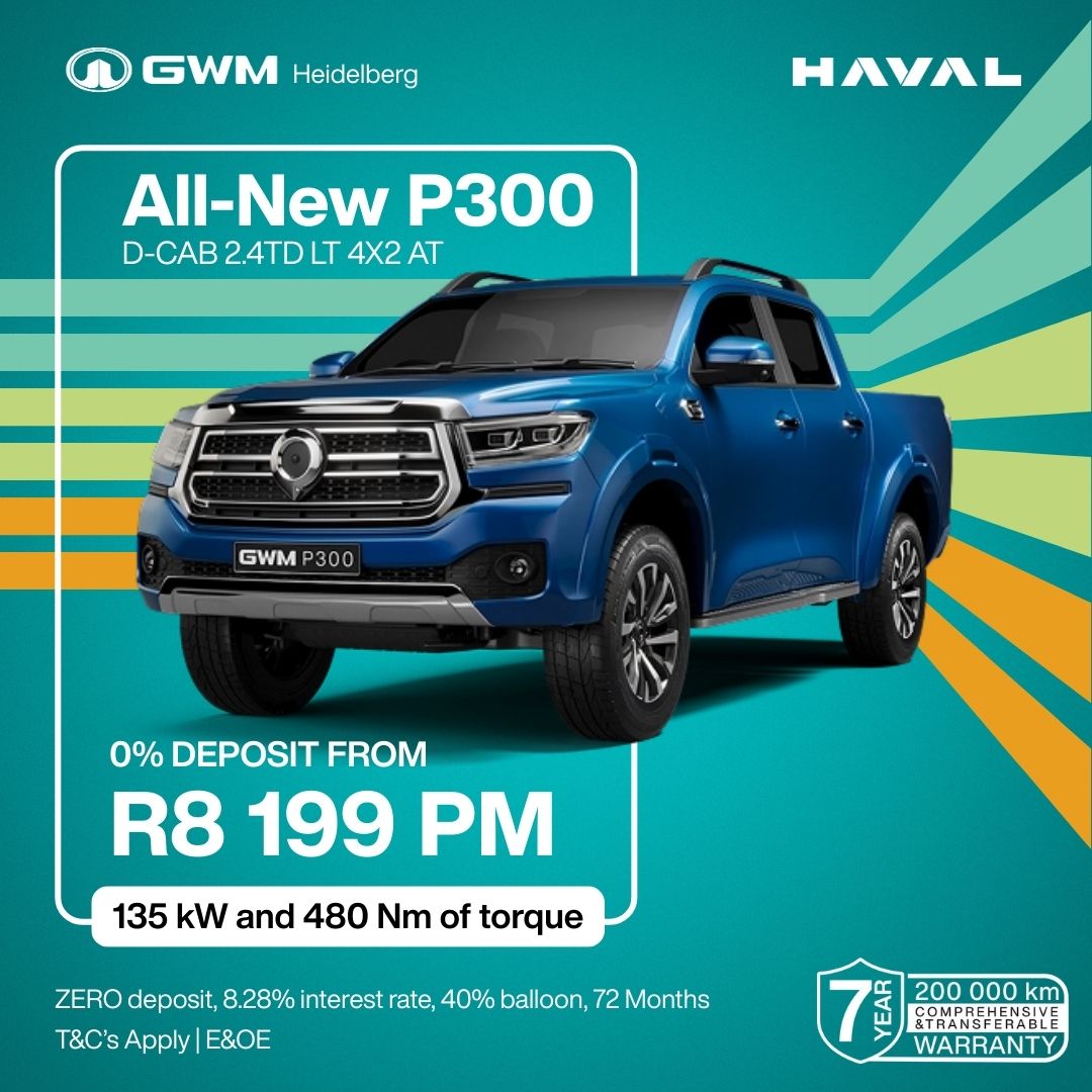 GWM P300 DC image from AutoCity Haval