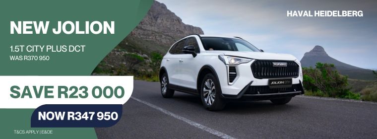 Haval Jolion City Plus – Emailer Special image from AutoCity Group