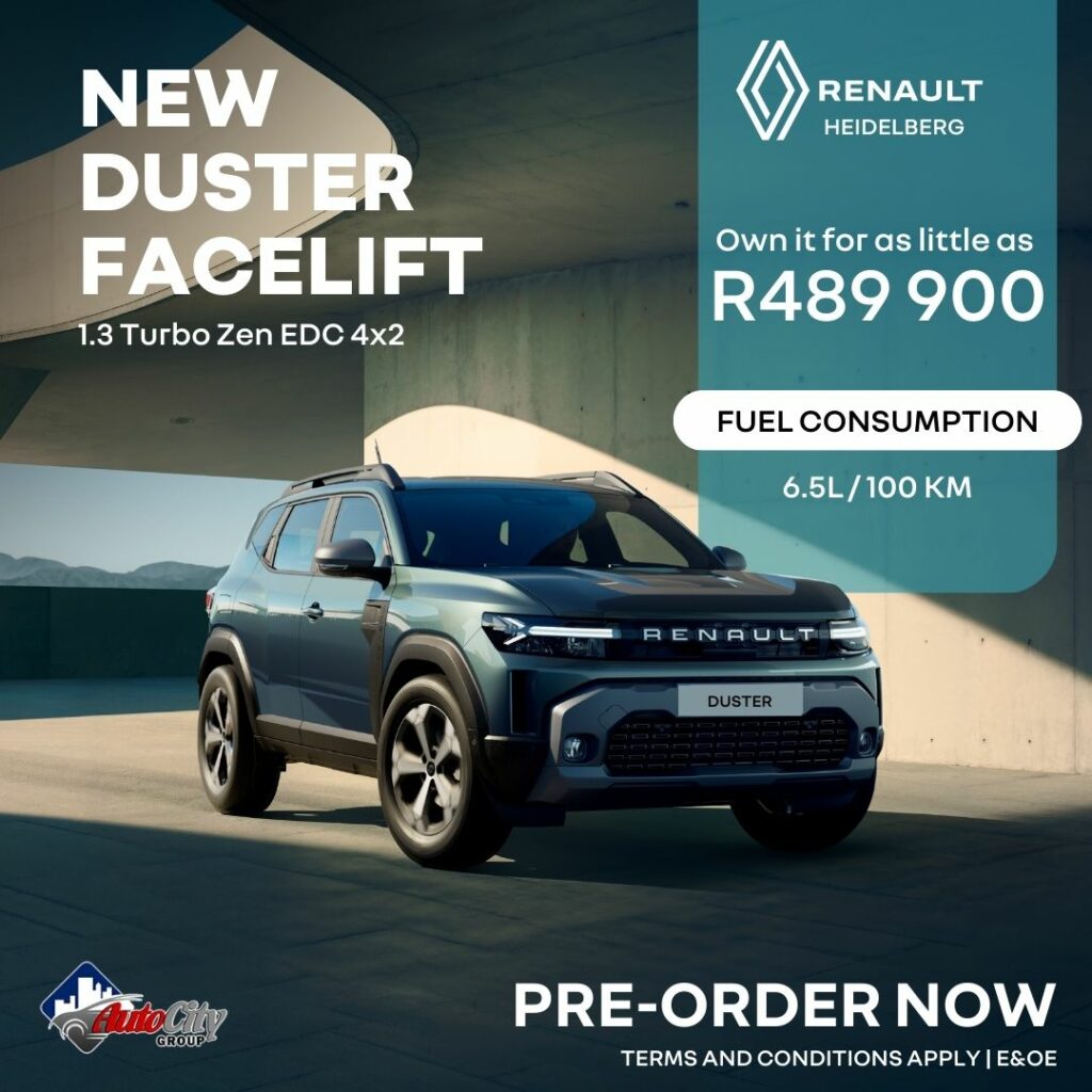 Renault Duster Turbo Zen EDC – New Facelift image from AutoCity Group