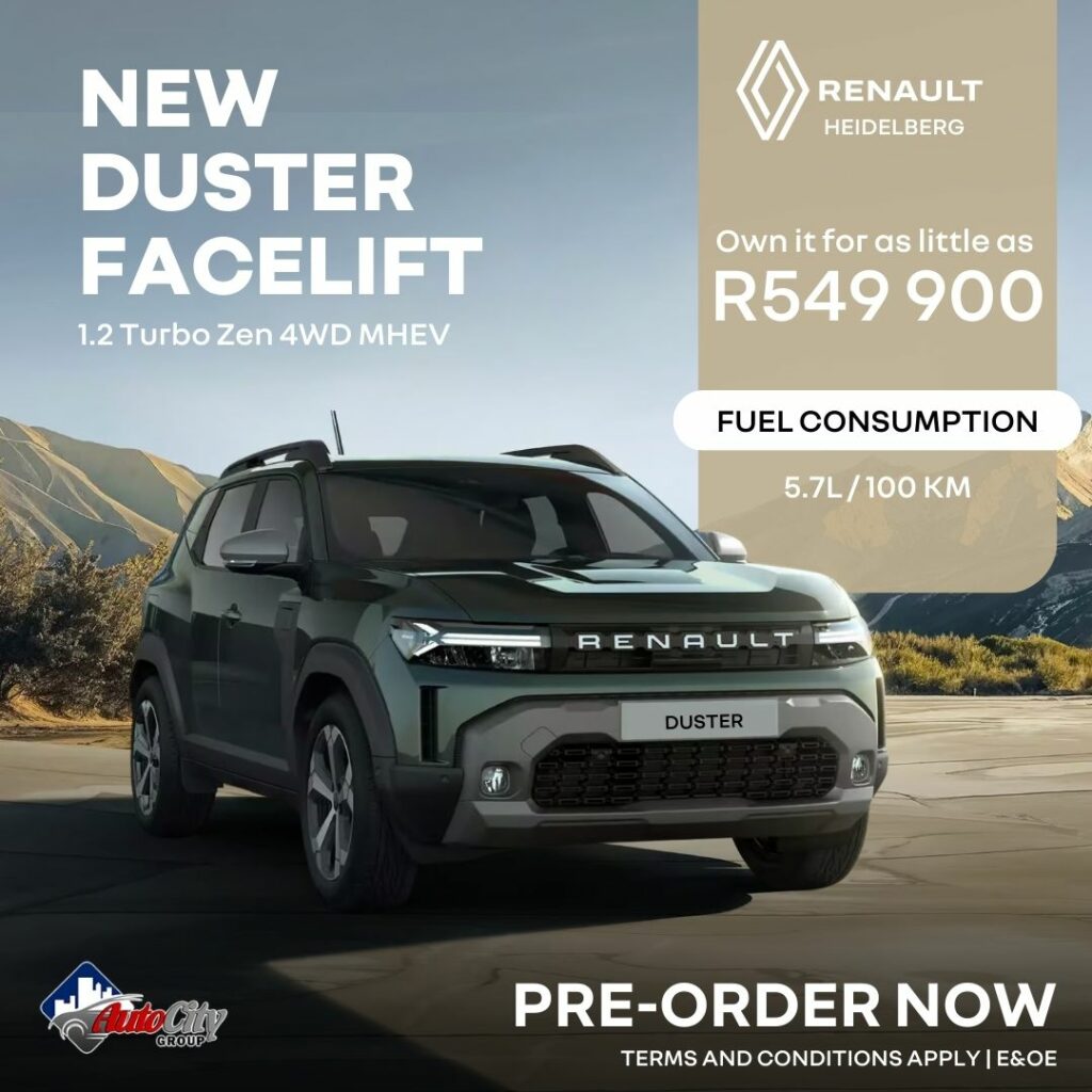 Renault Duster Turbo Zen MHEV – New Facelift image from AutoCity Group