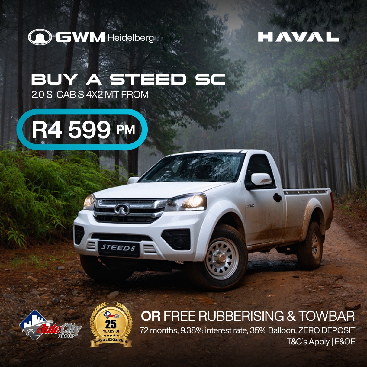 GWM Steed S SC 4X2 MT image from 