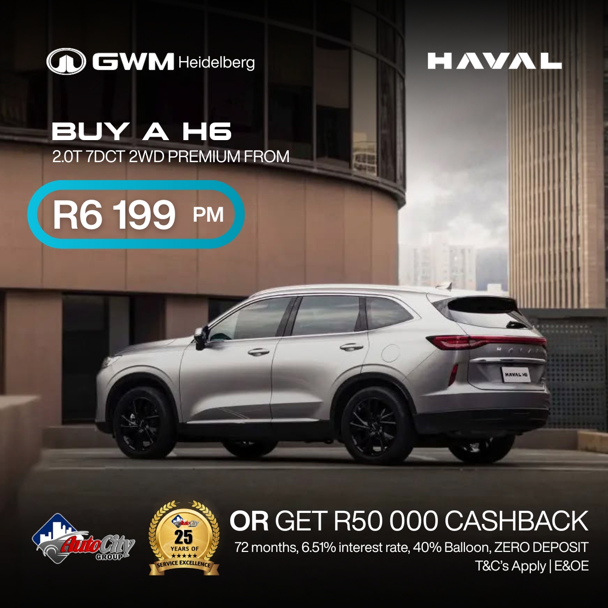 Haval H6 Premium 2.0T 7DCT image from 