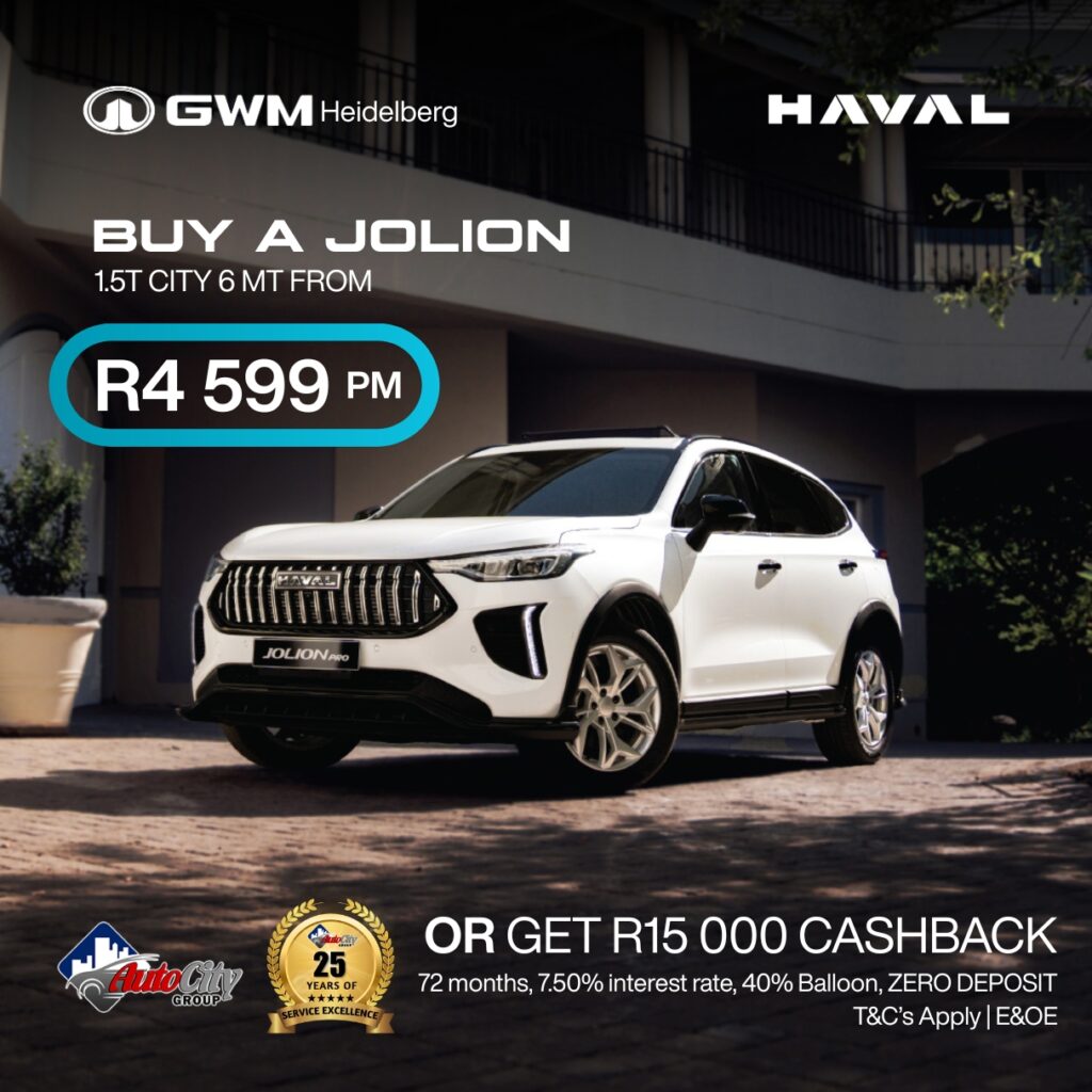 Haval Jolion City 1.5T 6MT image from AutoCity Group