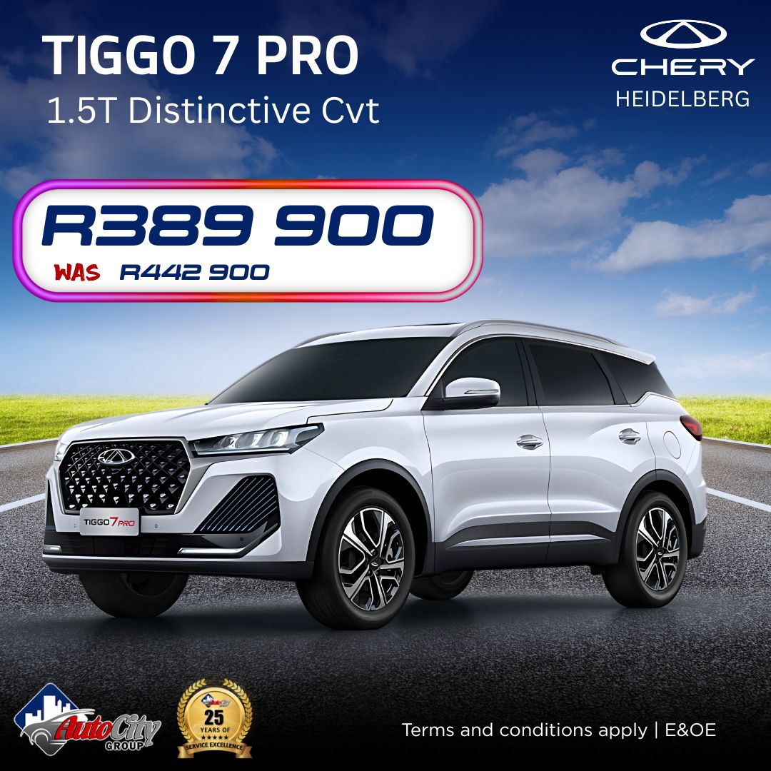 Chery Tiggo 7 pro 1.5T Distinctive CVT – Email Special image from AutoCity Chery