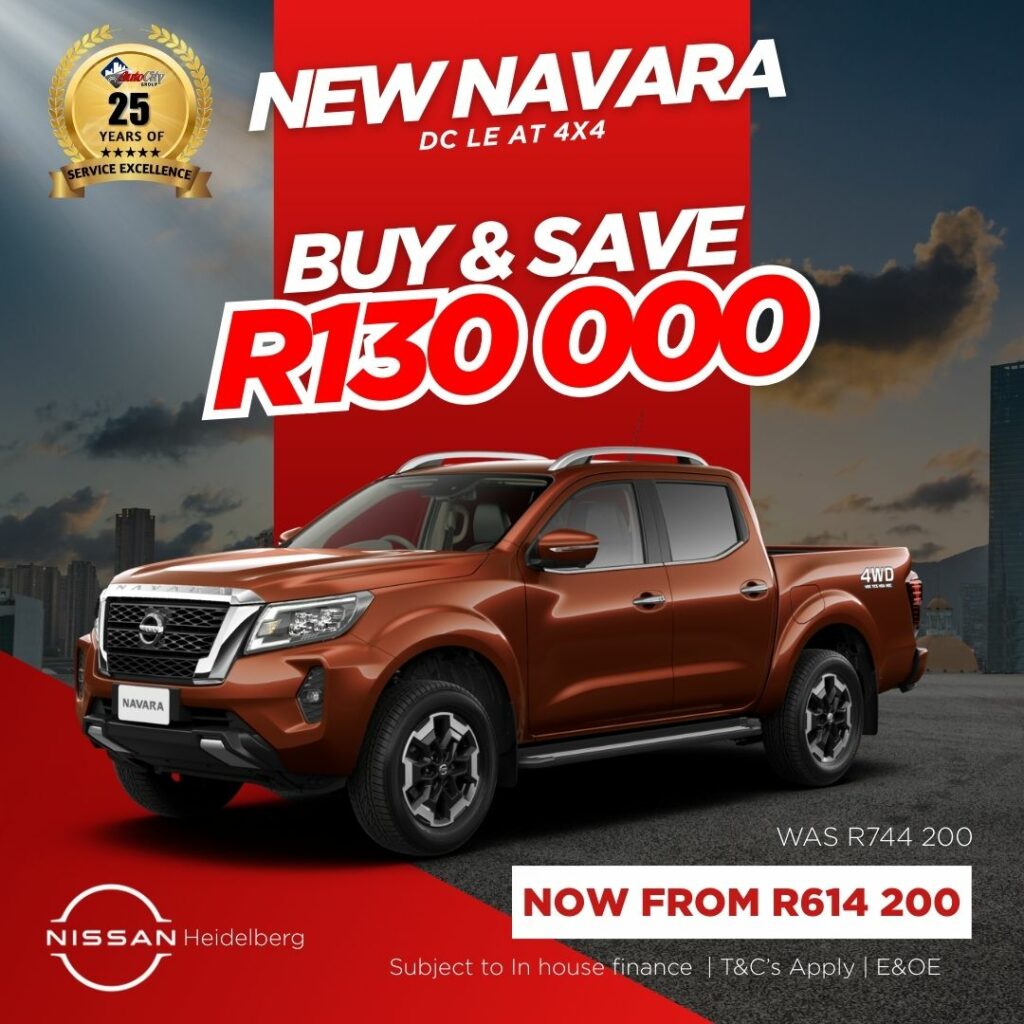 Nissan Navara LE AT 4X4 DC image from AutoCity Group