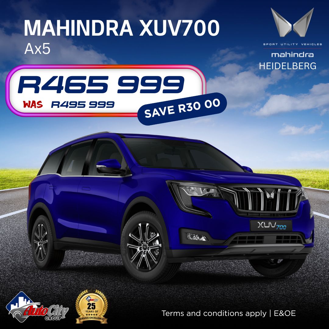 Mahindra XUV700 Ax5 – Email Special image from AutoCity Mahindra