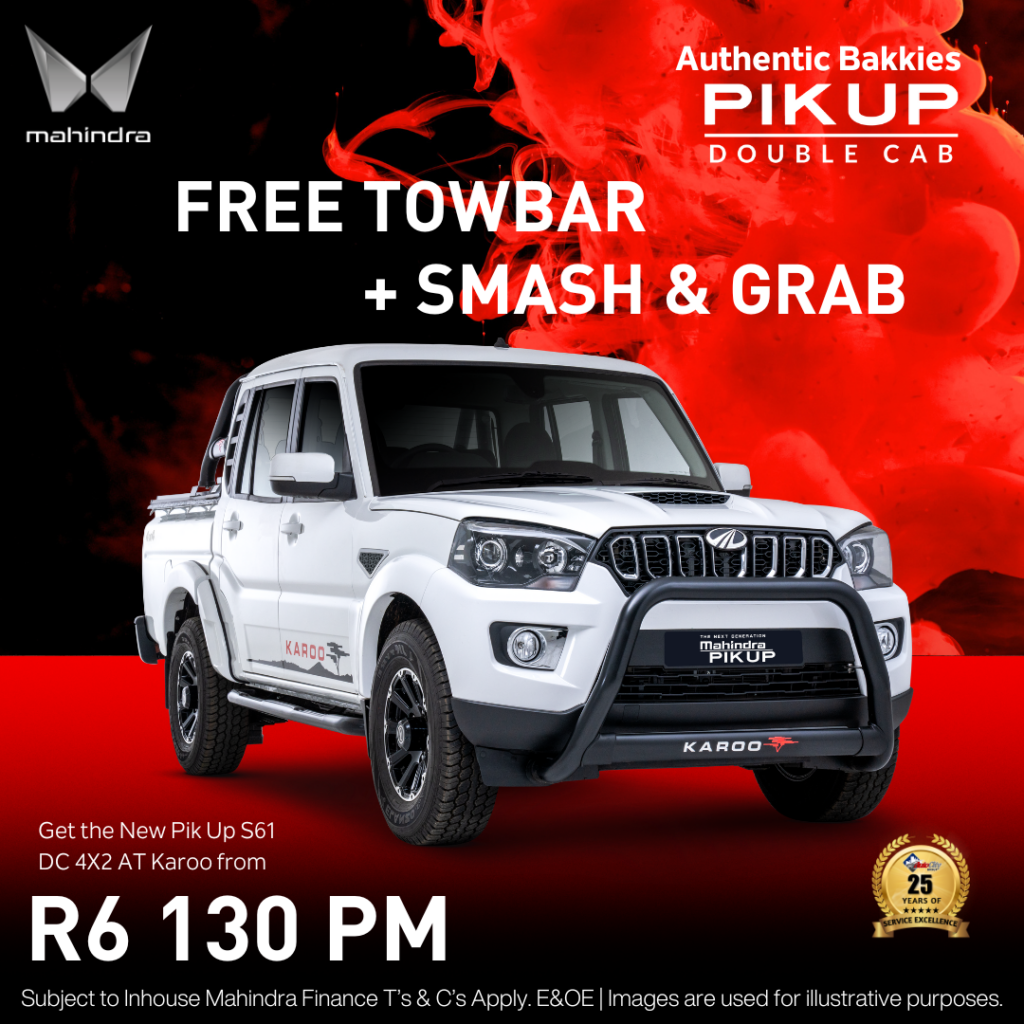 Special – Mahindra Pik-Up 2.2 Mhawk S6 Karoo Edt D Cab 4X2 At image from AutoCity Group