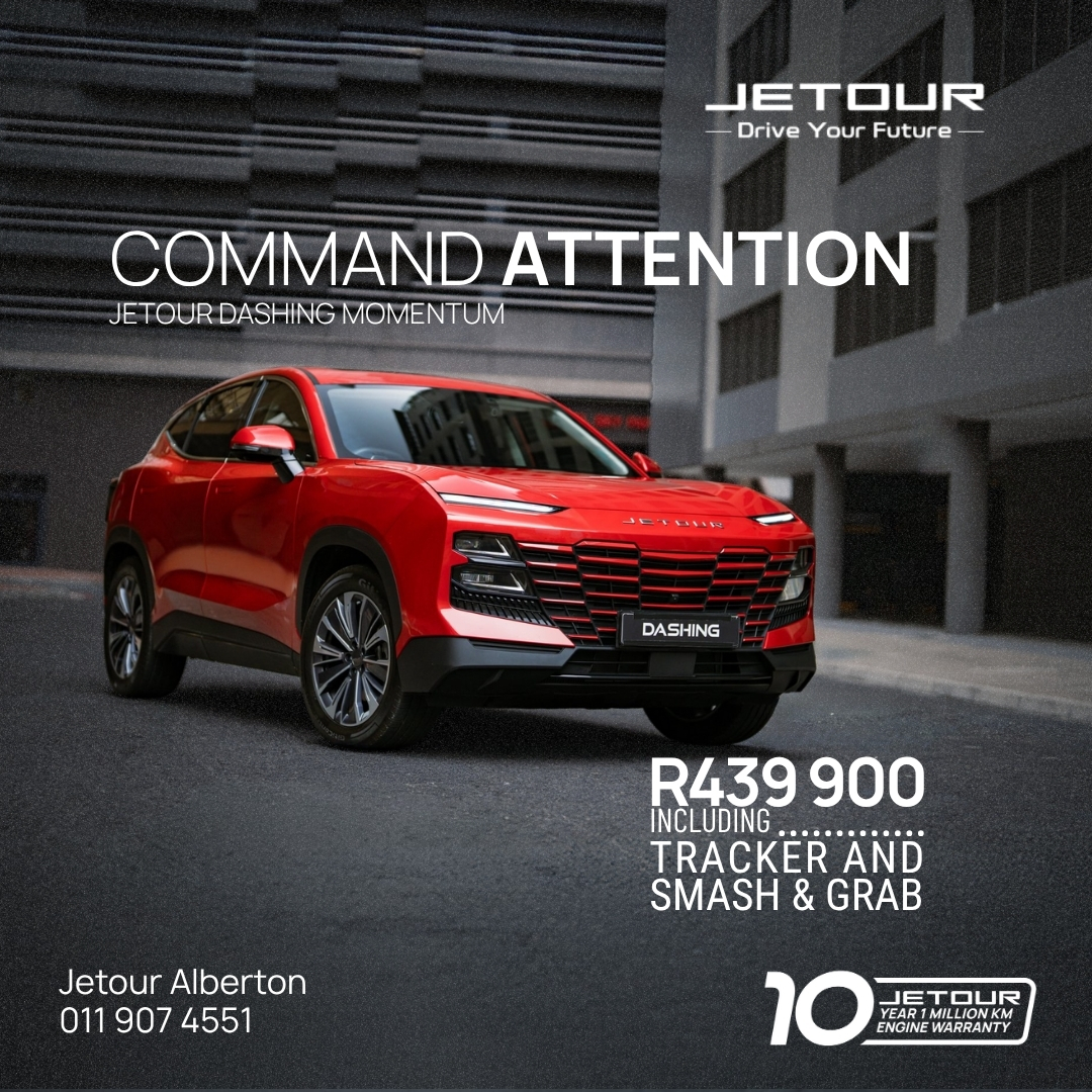 New Jetour Dashing Momentum – Emailer Special image from Jetour Alberton AutoCity