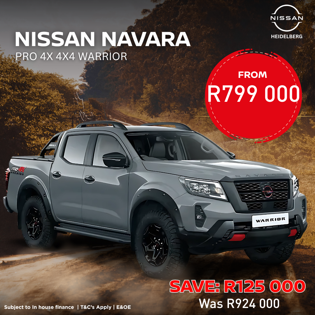 Nissan Navara Pro-4X Warrior D/Cab 4X4 Auto image from AutoCity Nissan