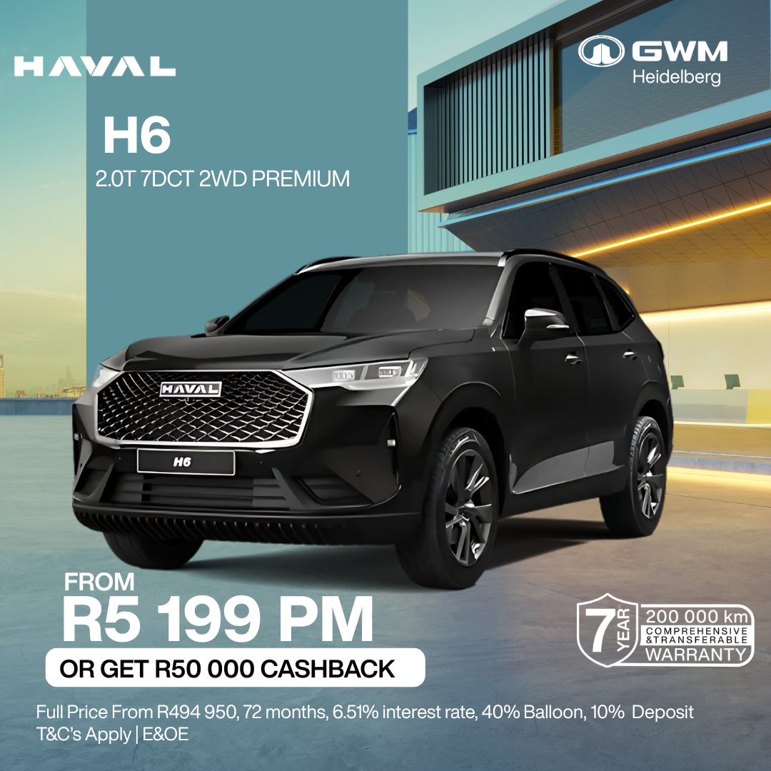 Haval H6 2.0T 7DCT 2WD Premium image from AutoCity GWM