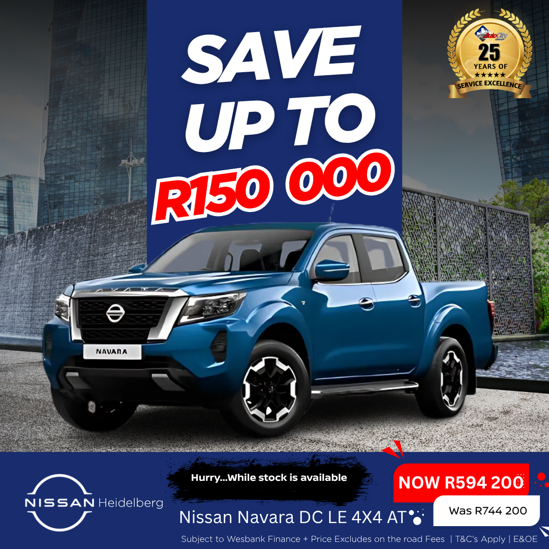 Nissan Navara LE 4X4 AT image from AutoCity Nissan