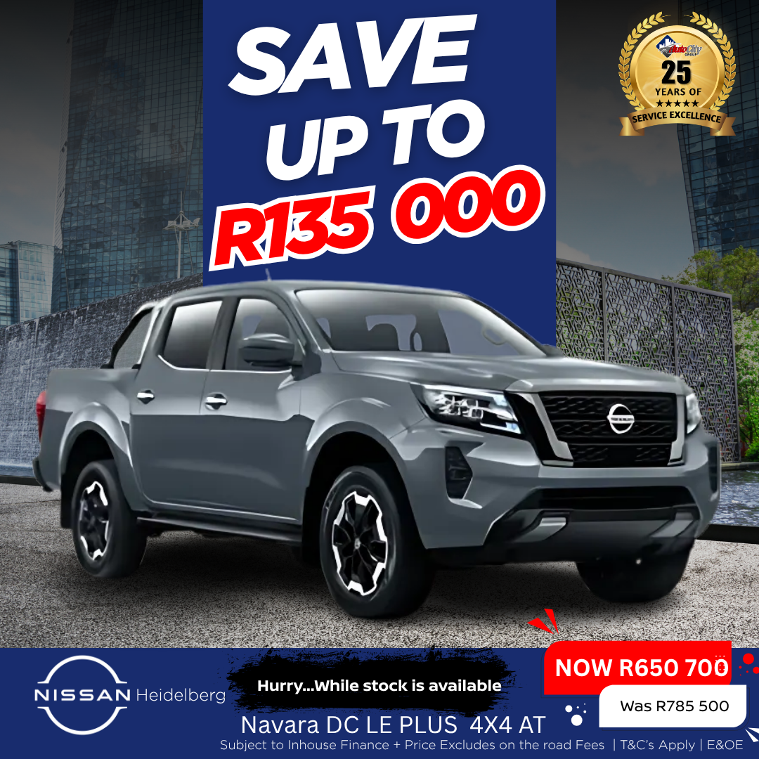 Nissan Navara LE Plus 4X4 AT image from AutoCity Nissan