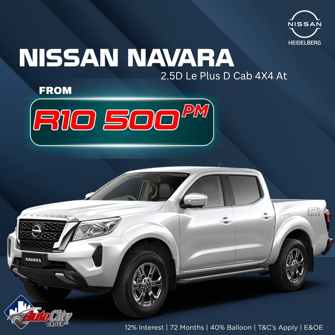 Nissan Navara 2.5D Le Plus D/Cab 4X4 Auto – Emailer Special image from AutoCity Nissan