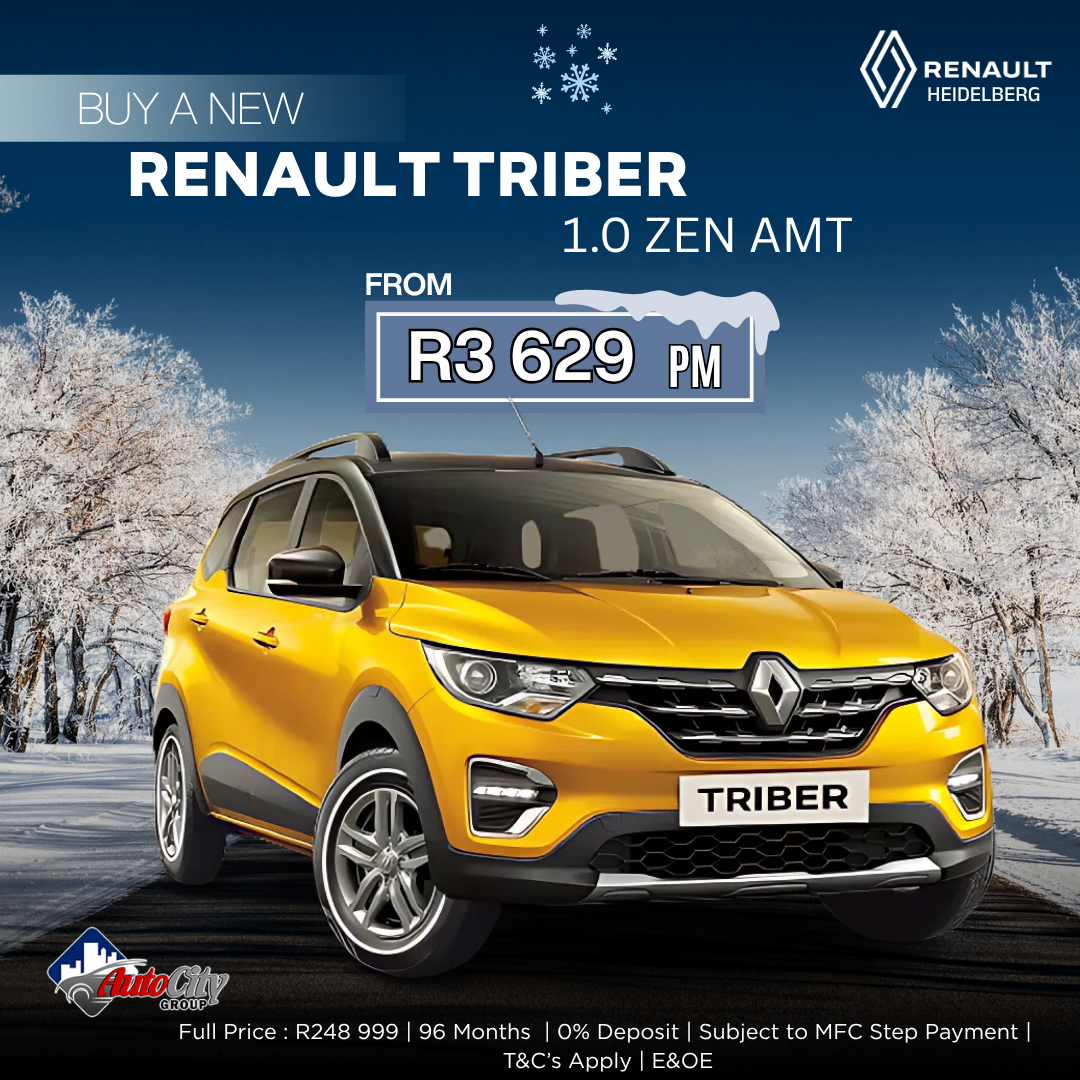 RENAULT TRIBER 1.0 ZEN AMT – Emailer Special image from AutoCity Renault