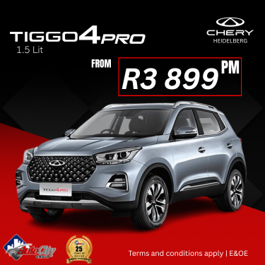 Chery Tiggo4 Pro 1.5Lit image from AutoCity Group