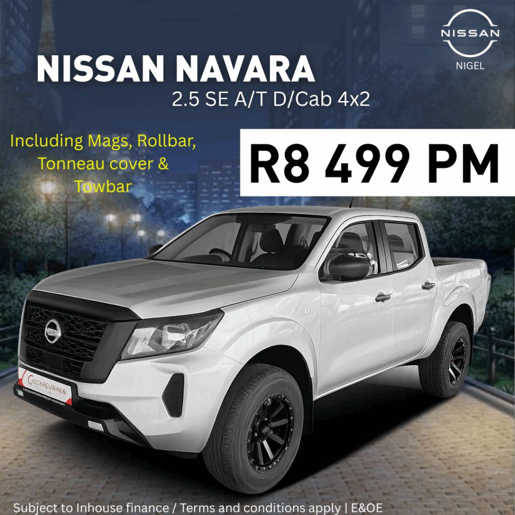 Nissan Navara 2.5D Se D Cab 4X2 Auto image from AutoCity Group