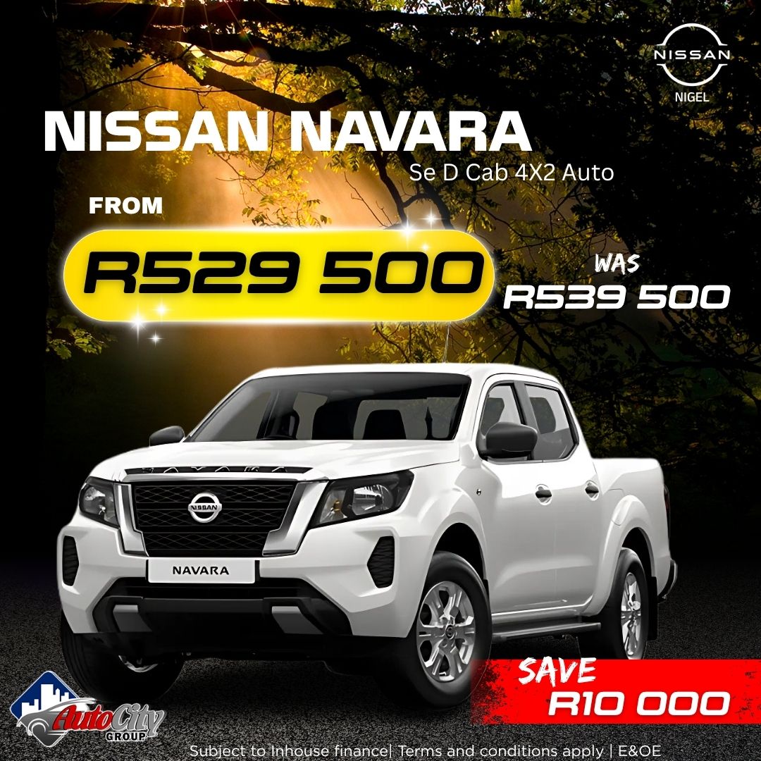 Nissan Navara 2.5D Se 4X2 D/Cab Auto – Emailer Special image from AutoCity Nissan