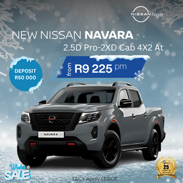 NISSAN NAVARA 2.5D PRO 2X 4X2 D/CAB A/T – EMAILER SPECIAL image from AutoCity Group