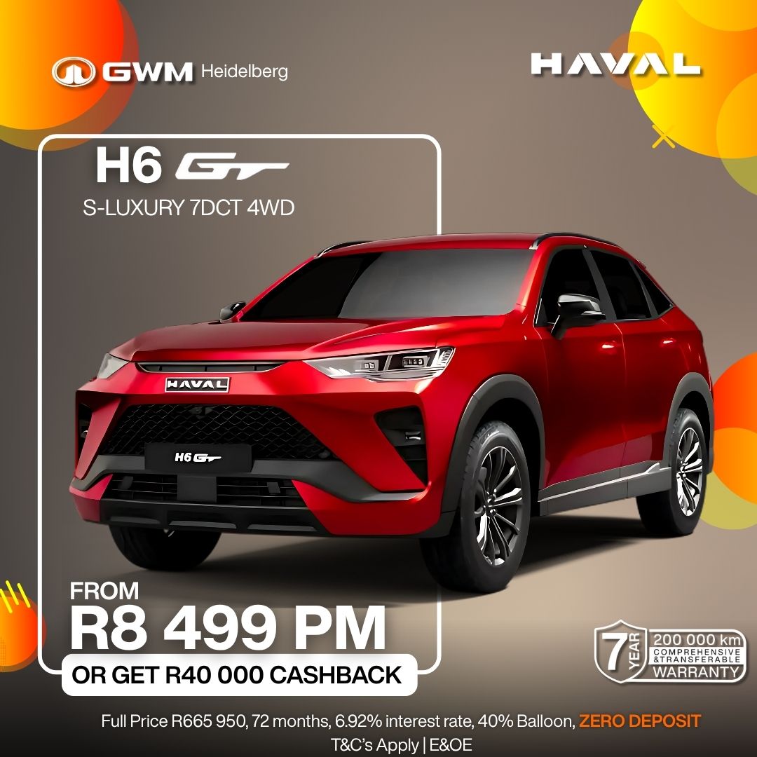 GWM/HAVAL H6 GT S-Luxury 7DCT 4WD image from AutoCity Haval