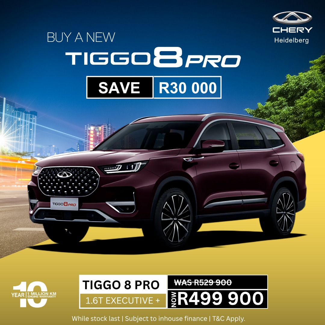CHERY TIGGO 8 PRO 1.6T EXECUTIVE + image from AutoCity Chery