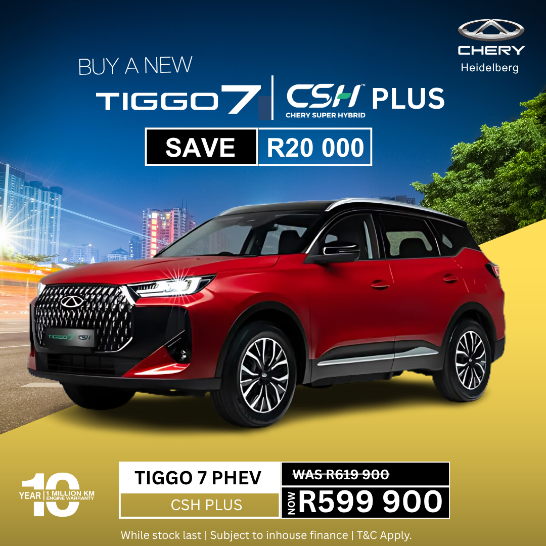 CHERY TIGGO 7 PRO 1.5T CSH PLUS DHT (PHEV ) image from AutoCity Chery
