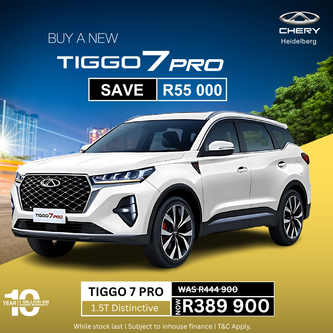 CHERY TIGGO 7 PRO 1.5T DISTINCTIVE image from AutoCity Chery