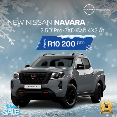 NISSAN NAVARA 2.5D Pro -2X 4X2 D/CAB AT – Emailer Special image from AutoCity Group