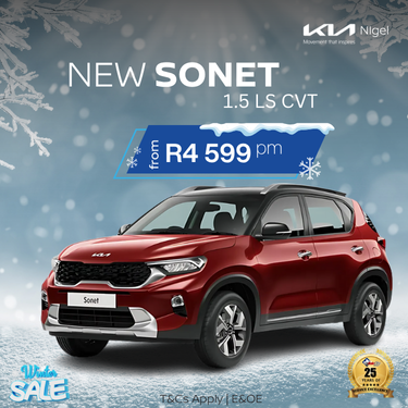 KIA SONET 1.5 LS CVT – Emailer Special image from AutoCity Kia