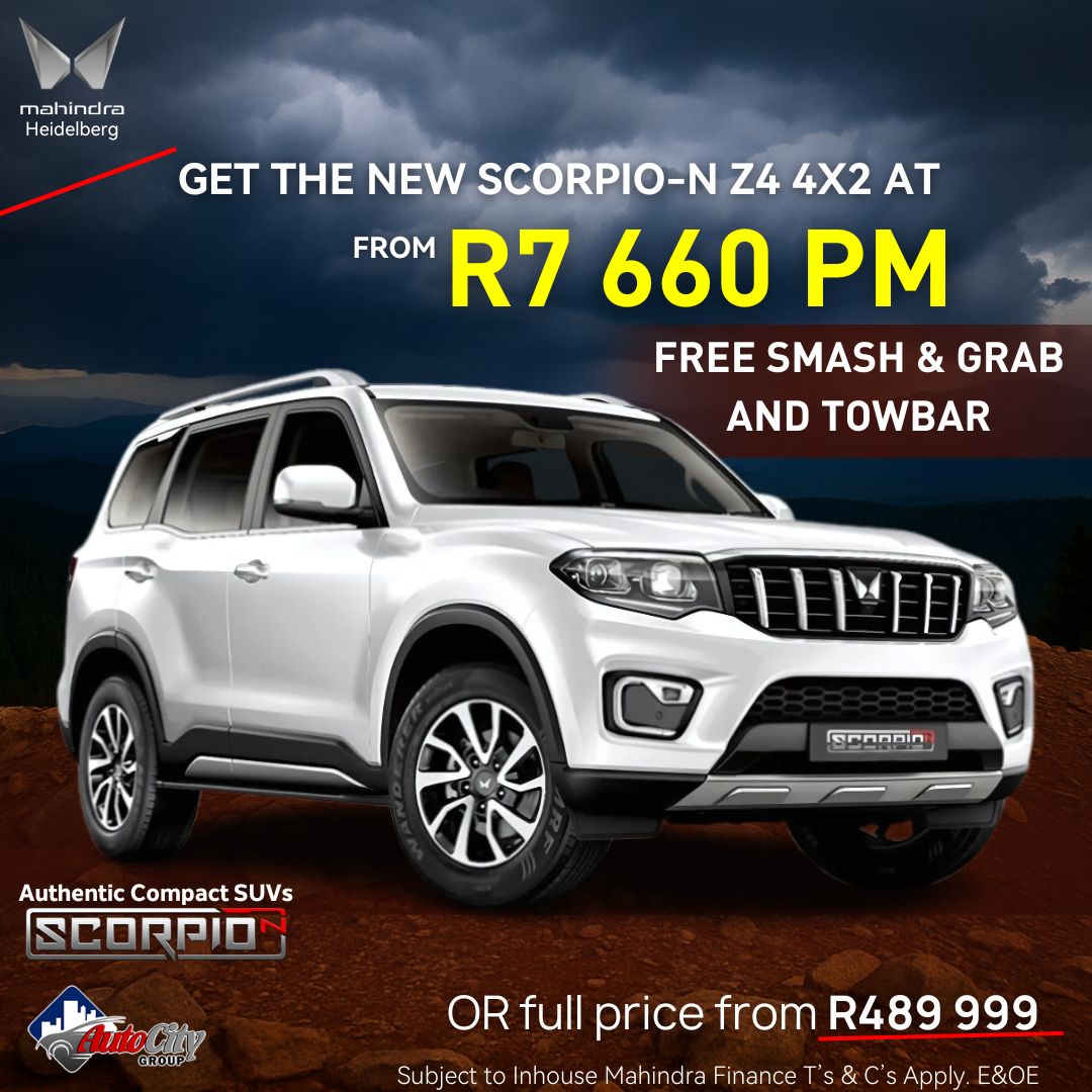 MAHINDRA SCORPIO-N 2.2D Z4 4X2 AUTO Special Offer