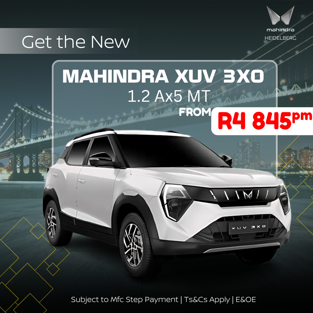 MAHINDRA XUV 3X0 1.2 Ax5 MT – Emailer Special image from 