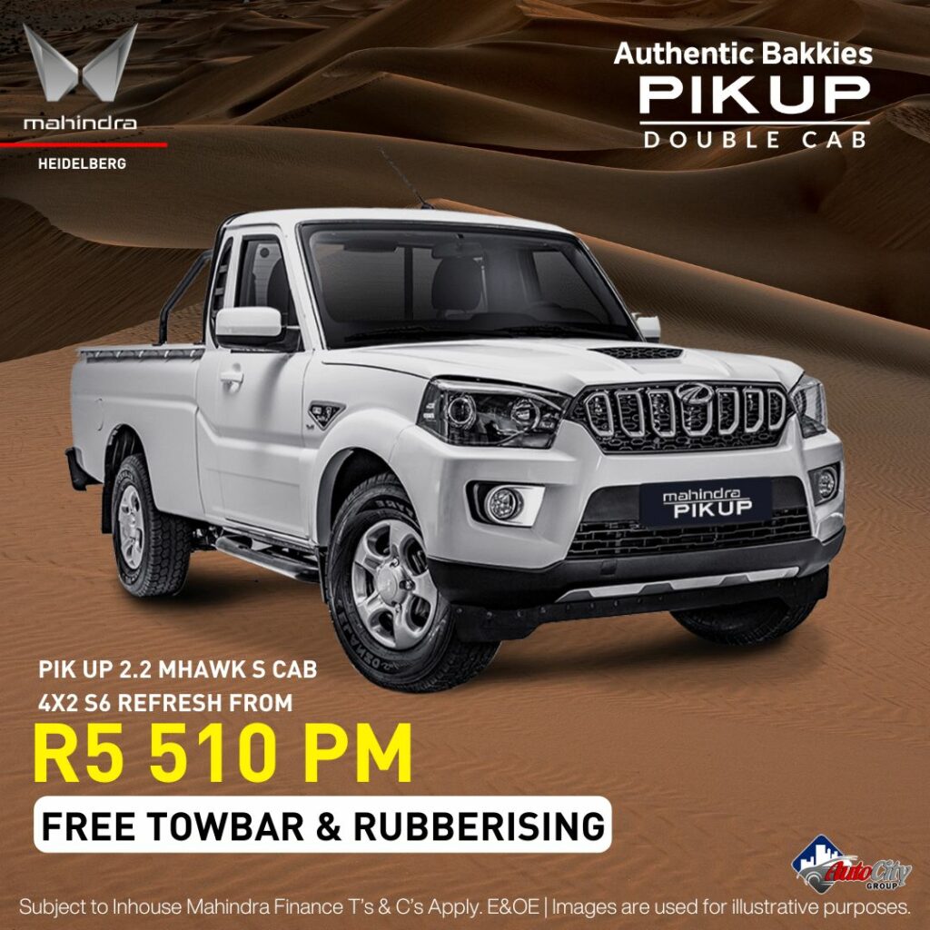 MAHINDRA 2.2 MHAWK 4X2 S6 S/CAB image from AutoCity Group