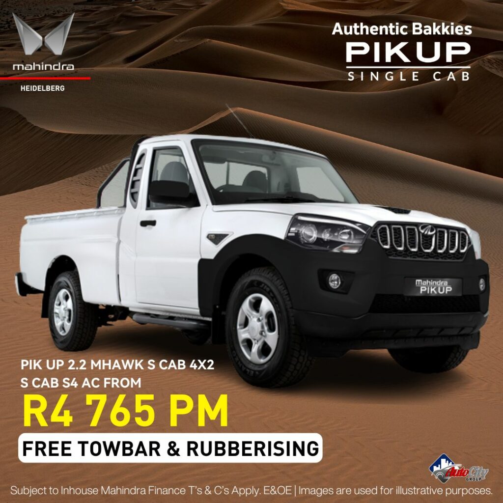 MAHINDRA 2.2 MHAWK 4X2 S4 S/CAB – WITH AIRCON image from AutoCity Group